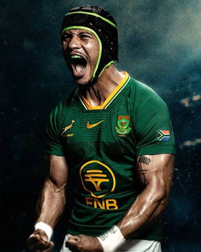 Springbok player roar