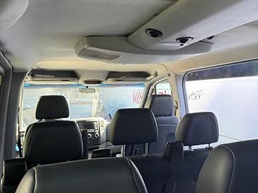 Cabina de pasajeros de la Sprinter con climatización