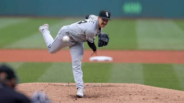 Pitcher mid-delivery