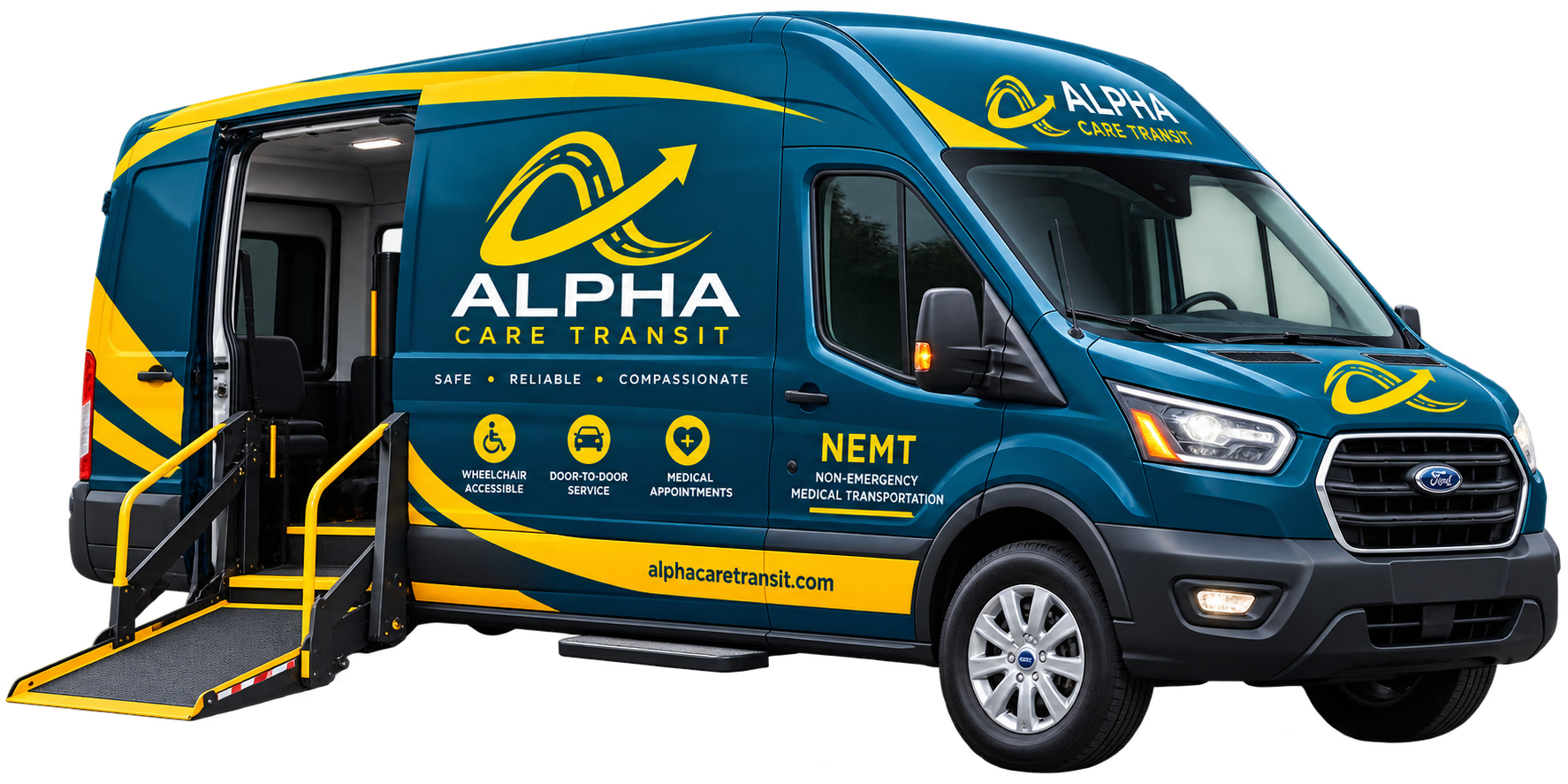 Alpha Care Transit accessible transport van