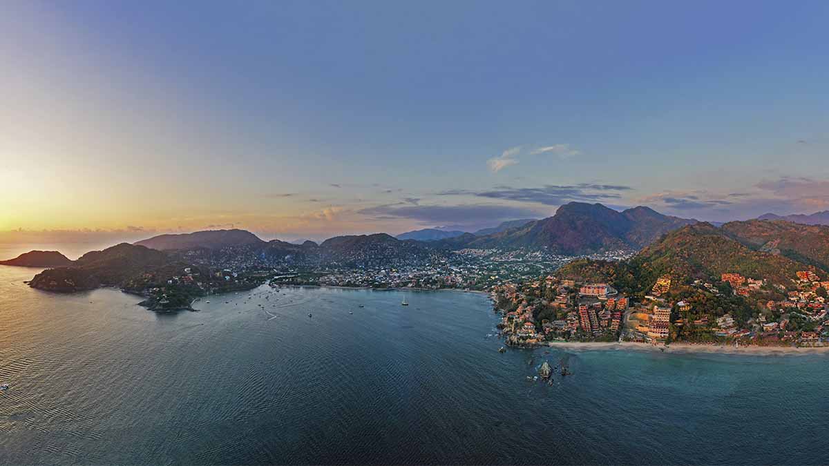 Vista al paraíso en Ixtapa-Zihuatanejo
