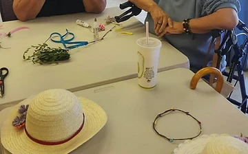 Creativity, Friendship, and Fun: Mother's Day Hat Crafting at the Barstow Senior Citizens Center photo 5