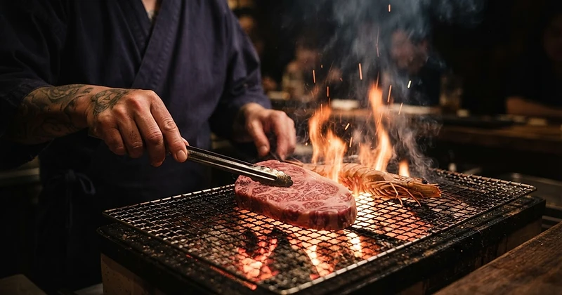 Robata grill