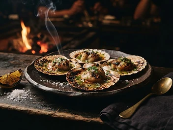 Grilled Scallops
