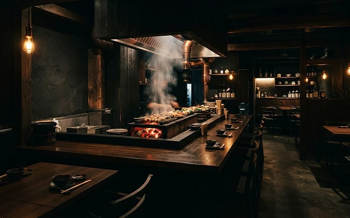 ROBATA restaurant interior