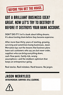 Don't Do It!!! back cover
