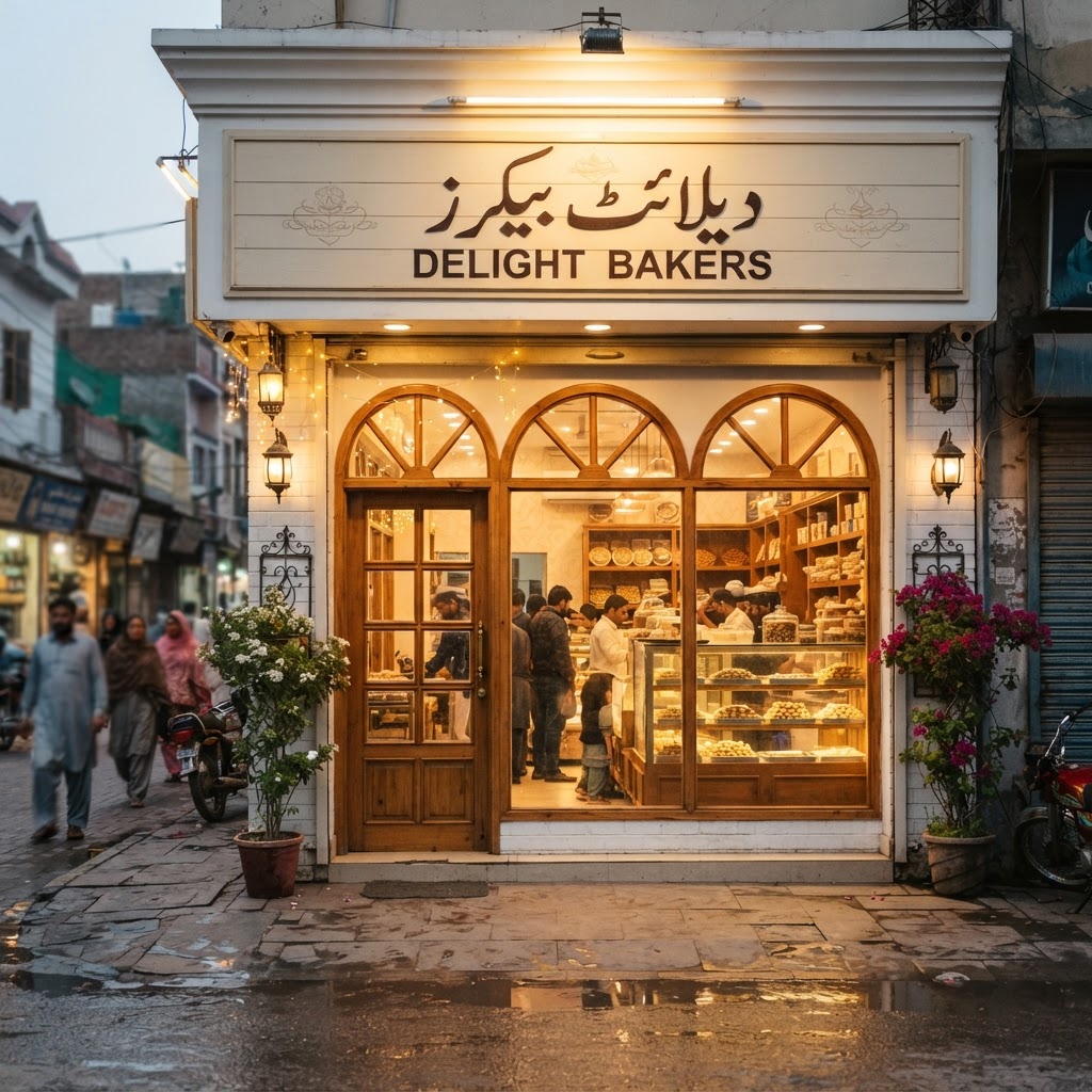 Bakery storefront