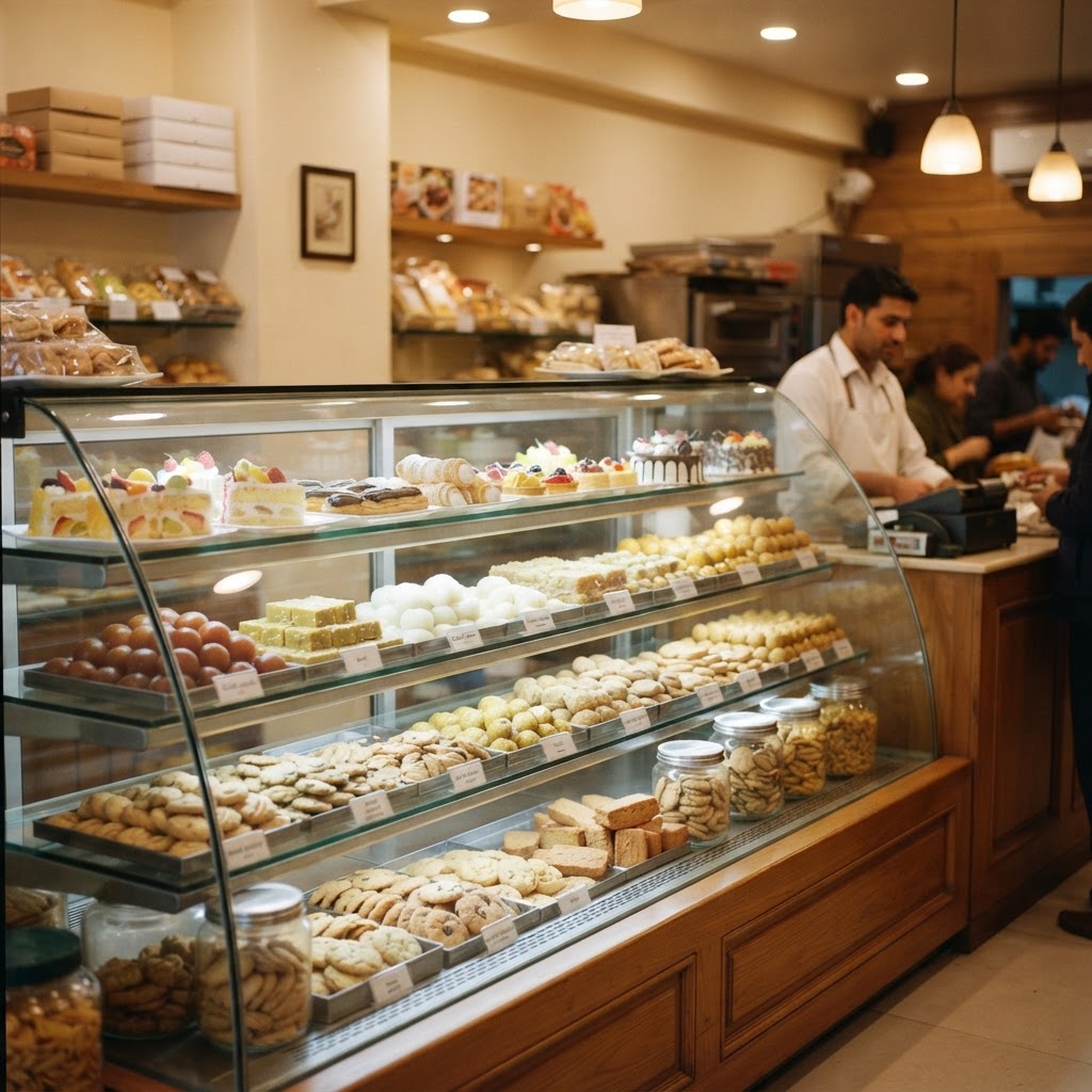 Bakery counter