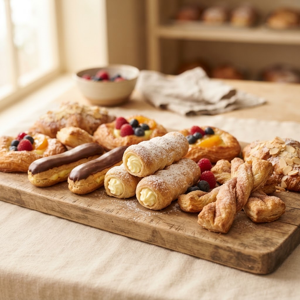 Fresh pastries