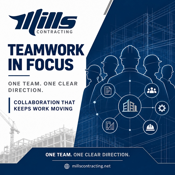 Teamwork in Focus — one team, one clear direction