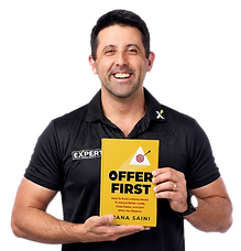 Signed 'Offer First' Book + Audiobook Bundle