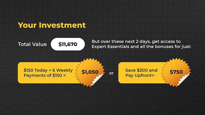 Your investment — total value $11,670