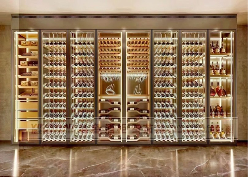 Wine Cellar & Meat Dry-Aged Display
