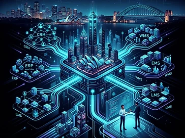 Custom Software Development in Sydney: CRM, ERP, WMS, EMS and LMS Explained