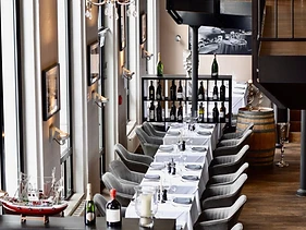 Gedeckter Tisch im Restaurant Laurent in Bad Oldesloe