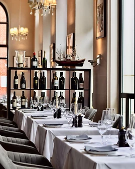 Speisesaal im Restaurant Laurent am Marktplatz