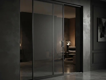 Minimalist Aluminium Sliding Door