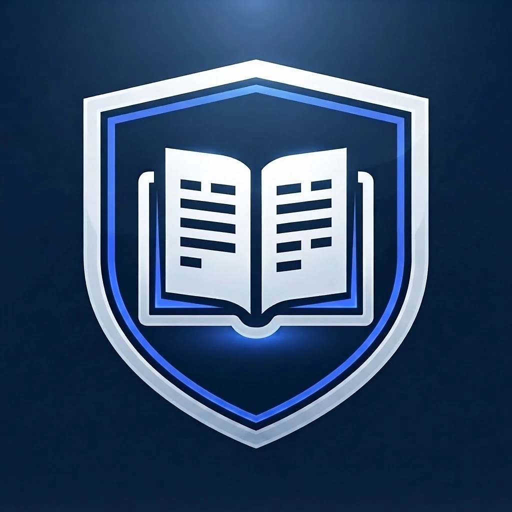 vCyberBoard Advisor shield and open book emblem