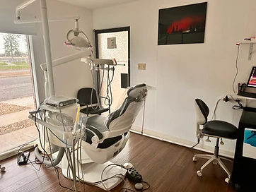 Dental treatment room at Sterling Smiles Dental