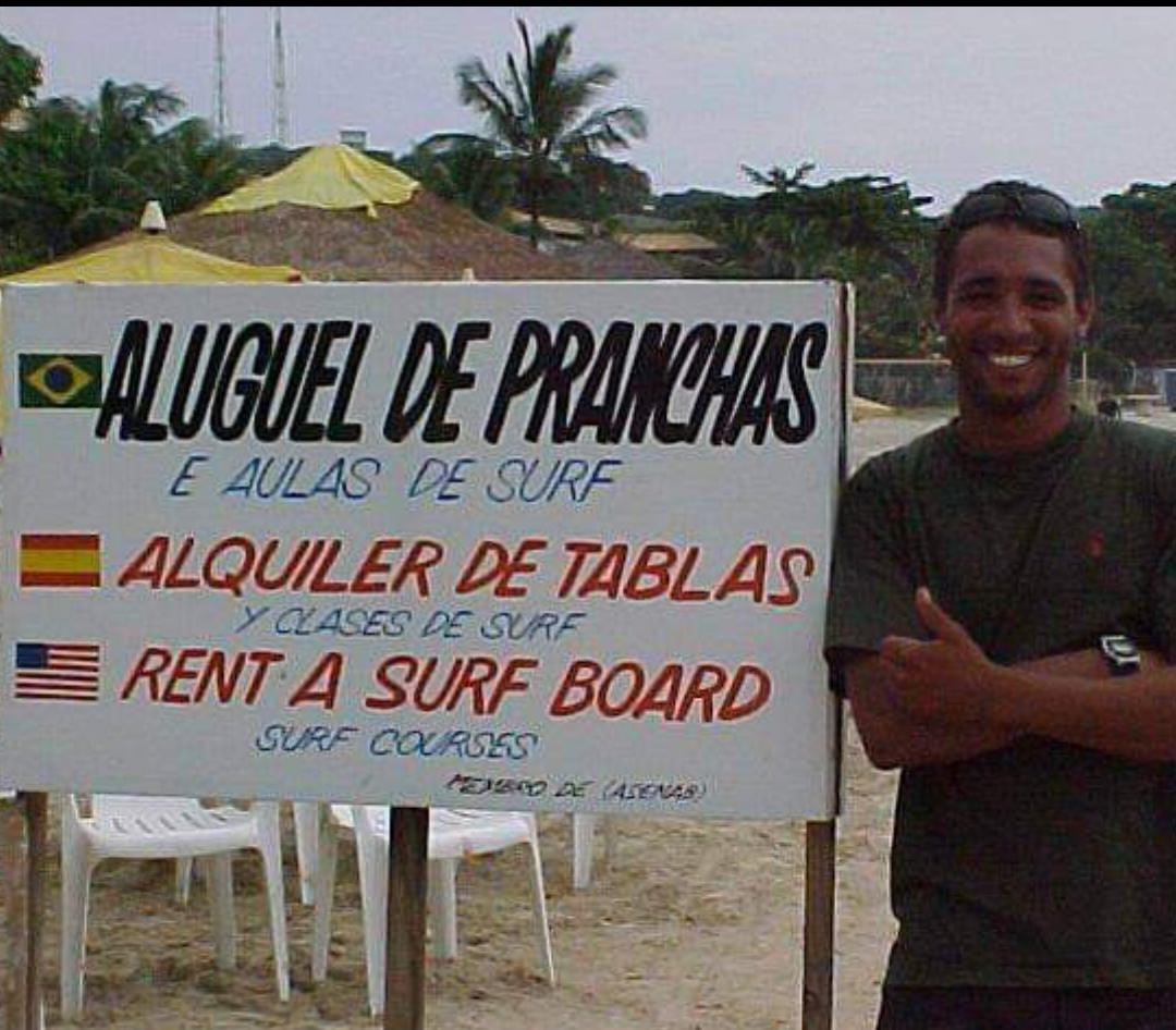 Onde tudo começou — aluguel de pranchas e aulas de surf