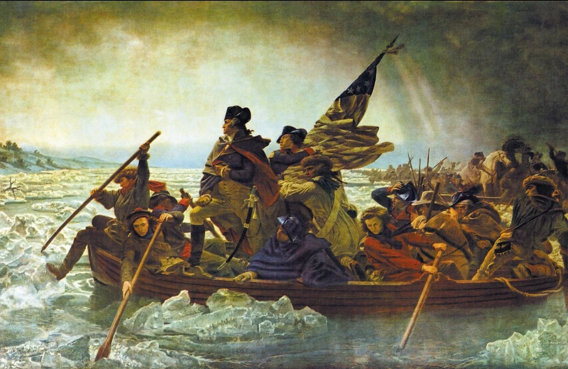 Washington Crossing the Delaware by Emanuel Leutze