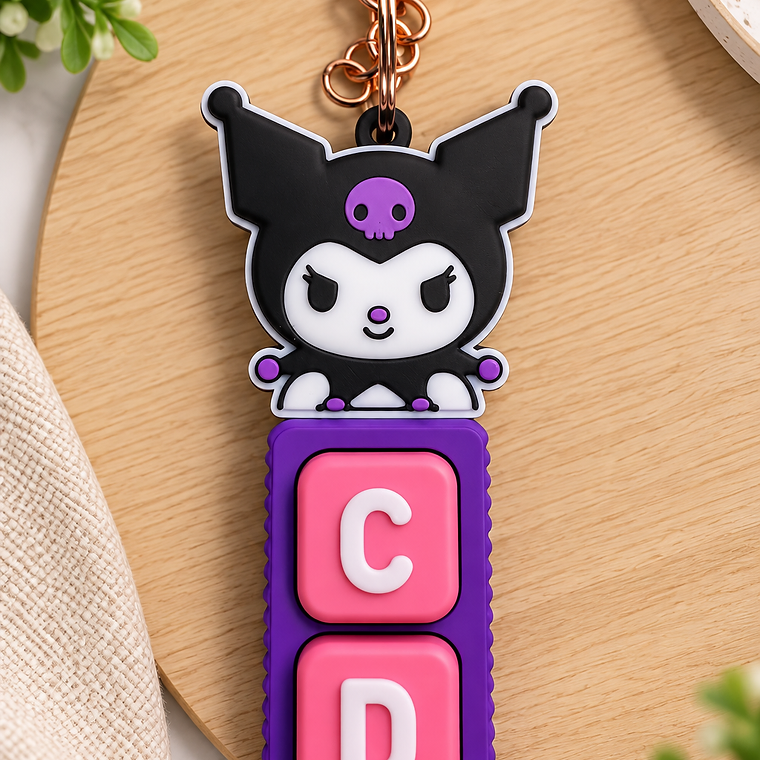Fidget Clicker Keychain personalized gift – main view