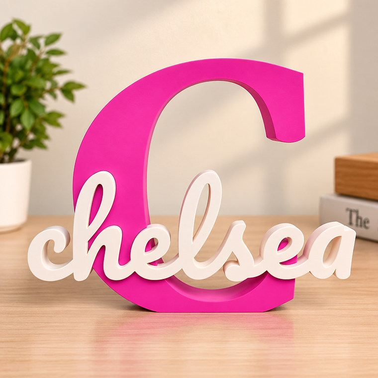 Custom Desk Name Standee personalized gift – main view
