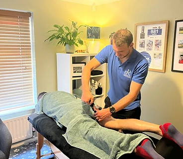 Sports massage treatment