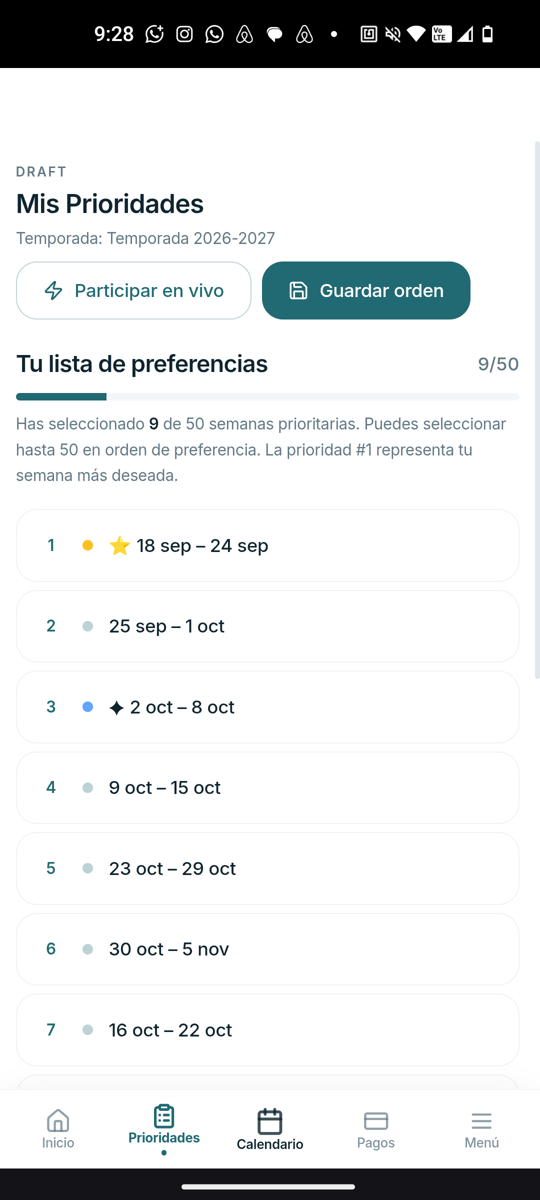 Mis Prioridades