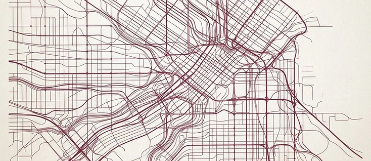 Mapa de movilidad urbana