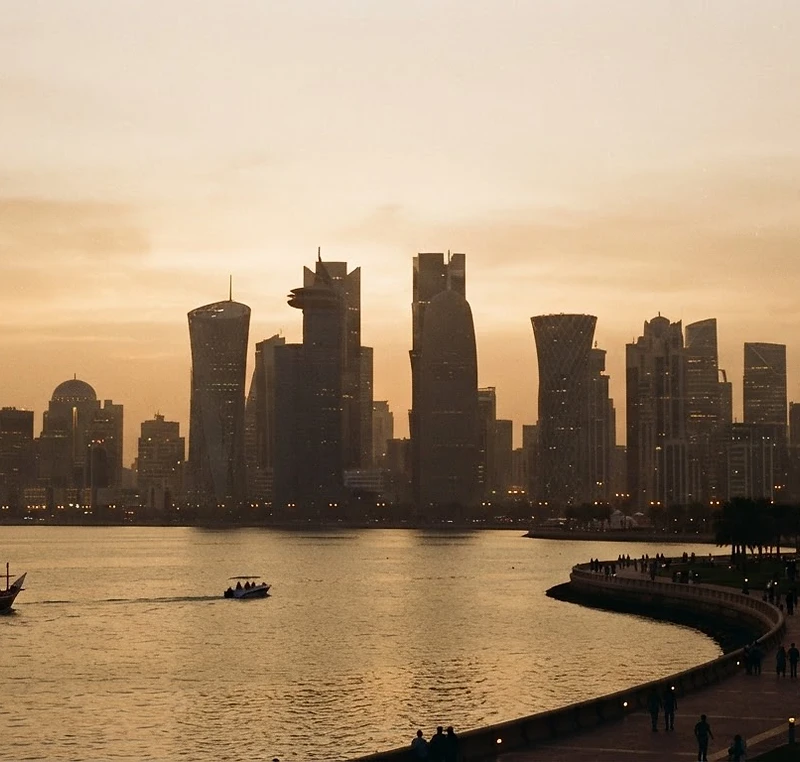 Doha West Bay skyline