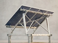 Solar Ground Mount Structure (Galvanised, per kW)