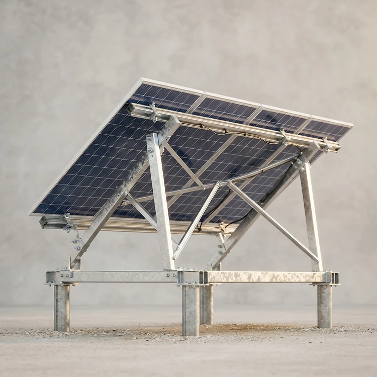 Solar Ground Mount Structure (Galvanised, per kW)