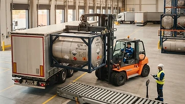 Designing Automated Cross-Docking Workflows to Reduce Demurrage Fees for Bulk Hazardous Chemical Shipping Containers
