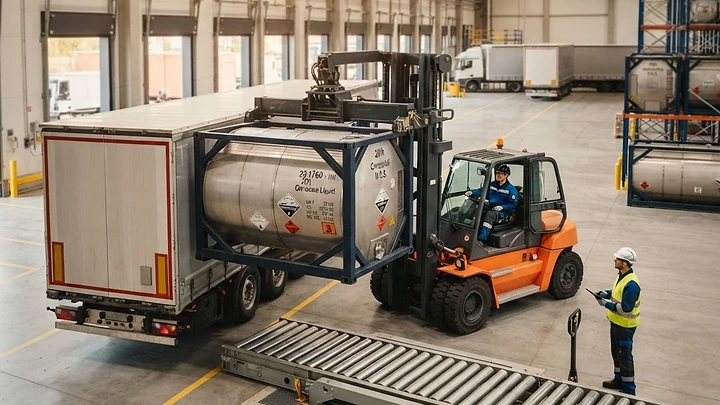 Designing Automated Cross-Docking Workflows to Reduce Demurrage Fees for Bulk Hazardous Chemical Shipping Containers