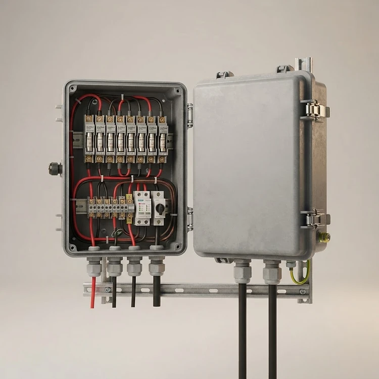 Solar Combiner Box (12-String, 1500V)