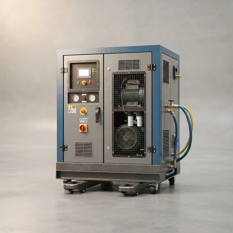 Rotary Screw Air Compressor (75kW, 10 bar)