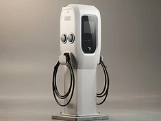EV Charging Station (22kW AC, Dual Socket)