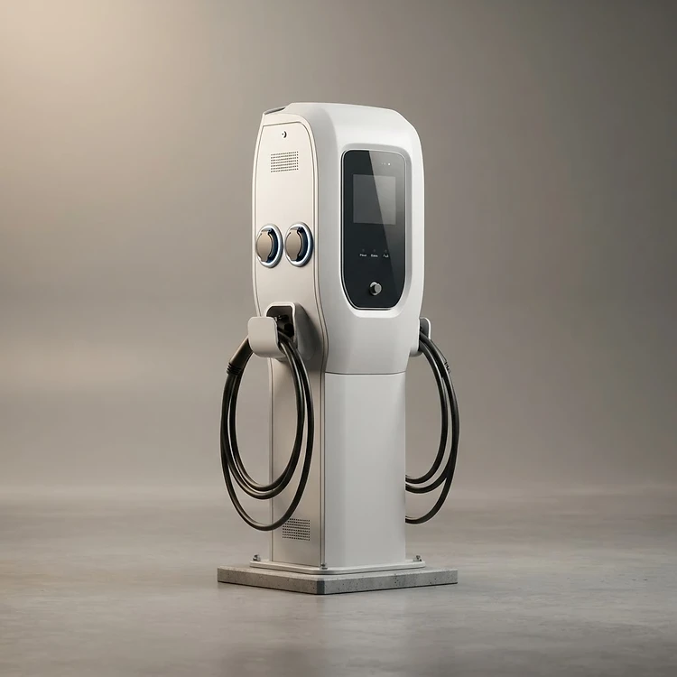 EV Charging Station (22kW AC, Dual Socket)