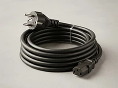 Power Cable Assembly (IEC C13 to Schuko, 1.8m)