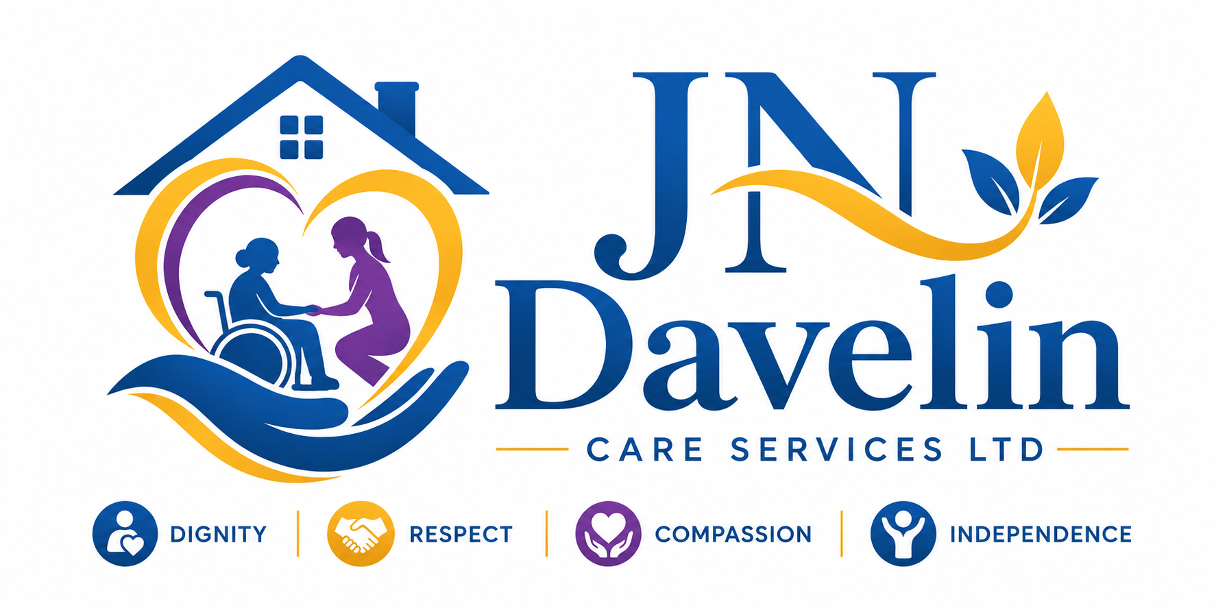 JNDavelin Care Services Ltd — Dignity · Respect · Compassion · Independence