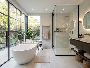 Spa-Inspired Bathroom