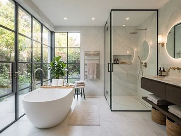 Spa-Inspired Bathroom