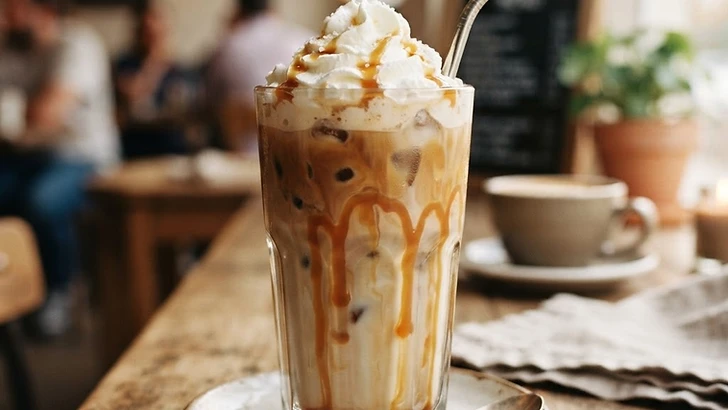 Iced Caramel Latte