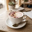 Rose Cardamom Latte