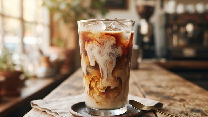 Spanish Iced Latte (Sweetened Condensed Milk)