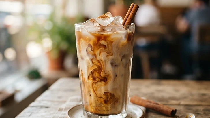 Iced Brown Sugar Oat Latte