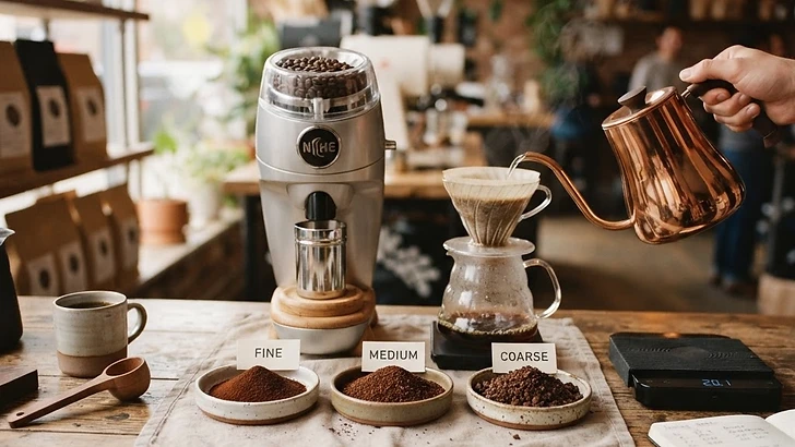 The Impact of Coffee Grinder Particle Distribution on Flavor