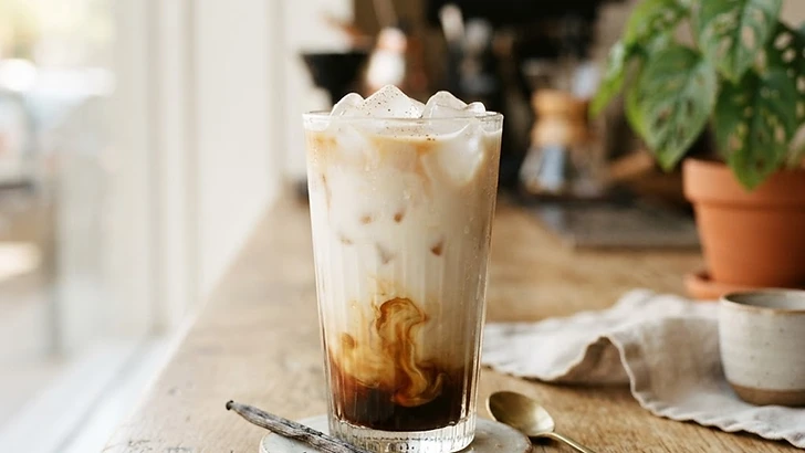 Iced Vanilla Latte