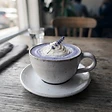 Lavender Blueberry Latte